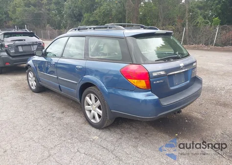 2007 Subaru Outback 2.5I Limited из США, поврежденный, VIN 4S4BP62C977339755